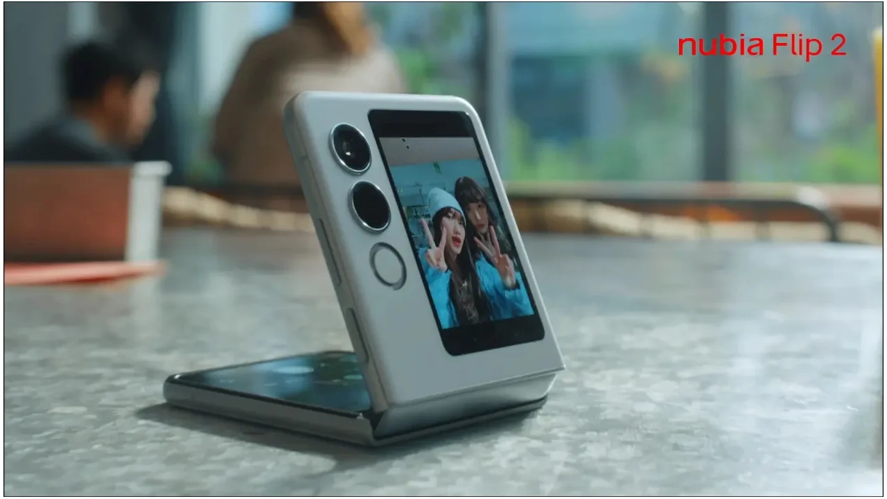 nubia Flip 2 ワイモバイルから発売、D7300X搭載の折りたたみスマホ