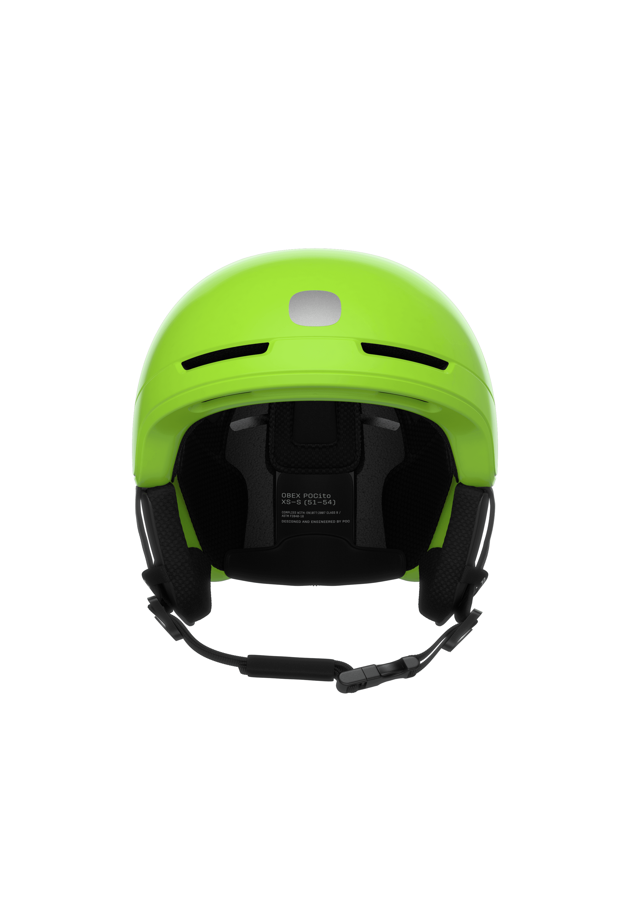 POCito Obex MIPS Ski Helmet in Fluorescent Yellow/Green | POC (US)