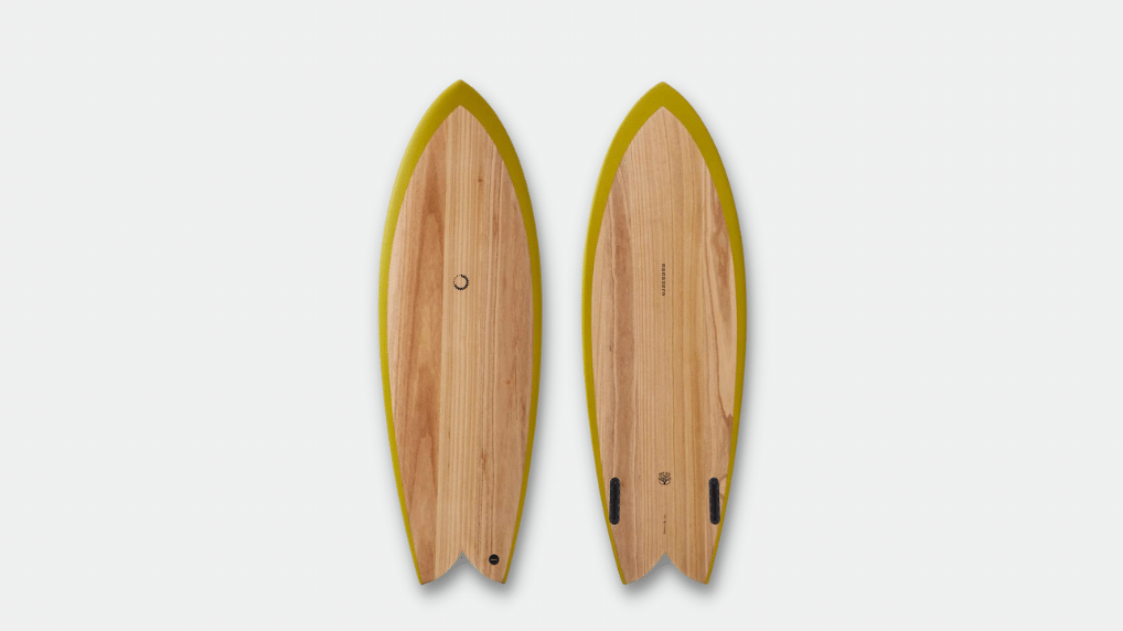 廃盤保存版】nanazero WOODSKIN ザ・フィッシュ 5'4″ 31.8L 徹底