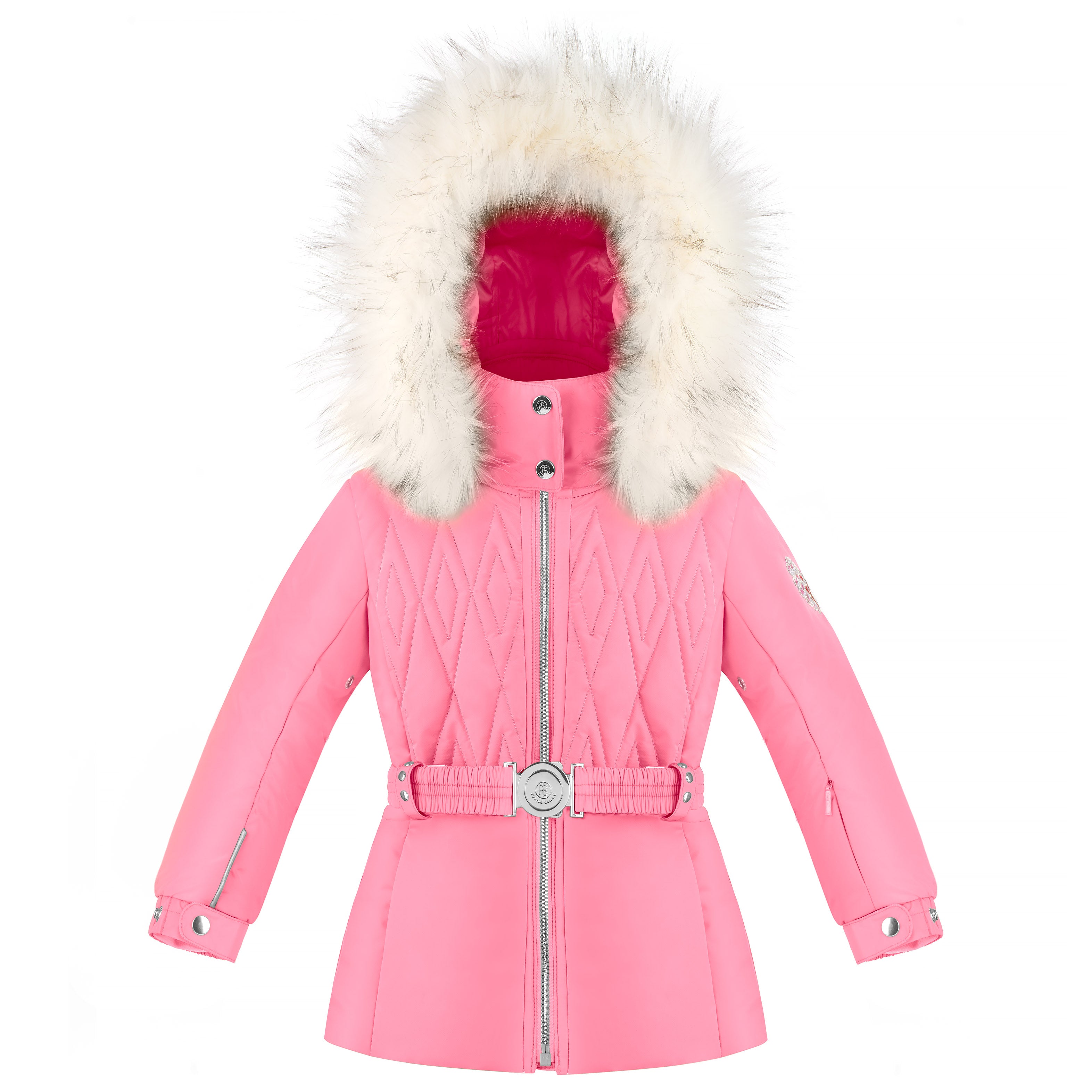 Poivre Blanc Baby Girl's Ski Jacket in Glory Pink 1003 – Poivre