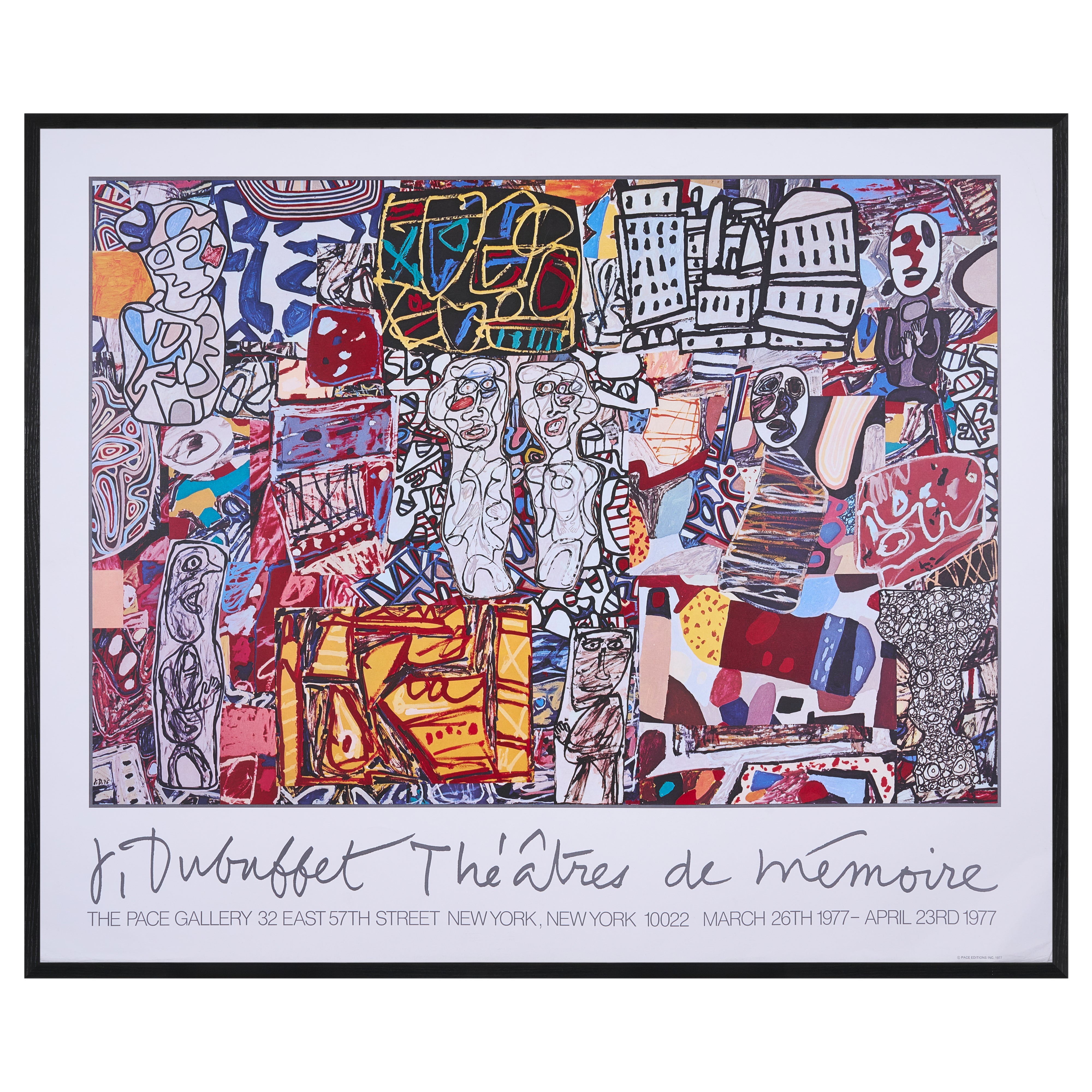 限定10枚】Théâtre De Mémoire 1977- The Pace Gallery New York 1977