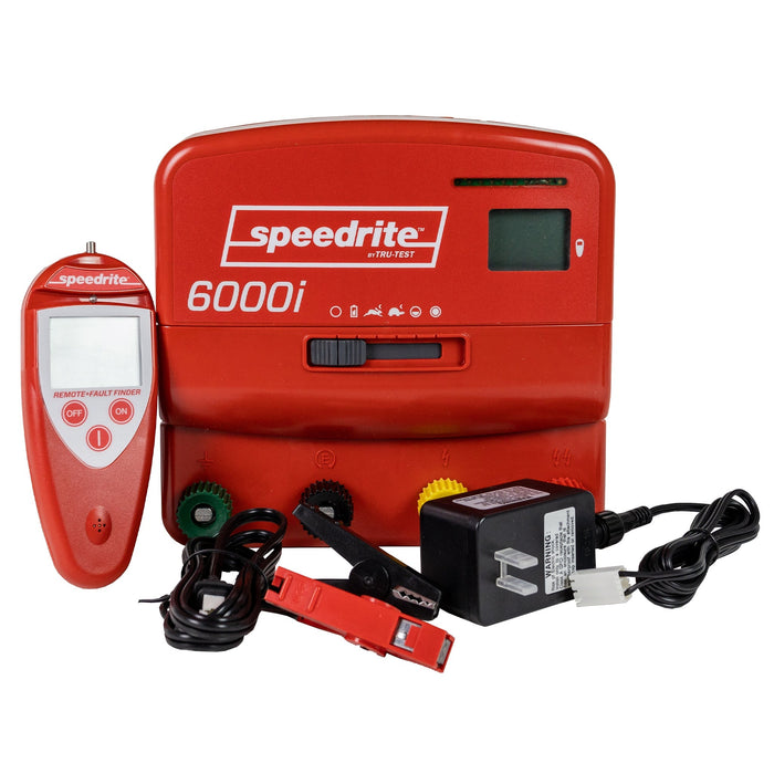 Speedrite 6000i Electric Fence Charger with Remote Control Kit