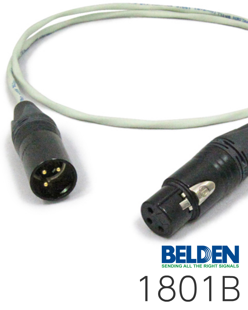 米国製】BELDEN ベルデン 1801B AES/EBU プロ用最強デジタルケーブル
