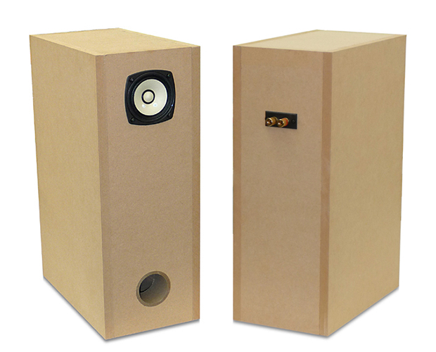 ダブルバスレフ・スピーカーシステム組み立てキット(FOSTEX FE83En付