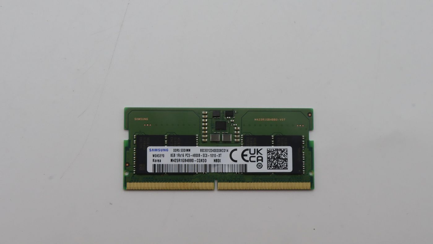 5M30Z71701, Lenovo SO-DIMM memory module, 8GB capacity, DDR5