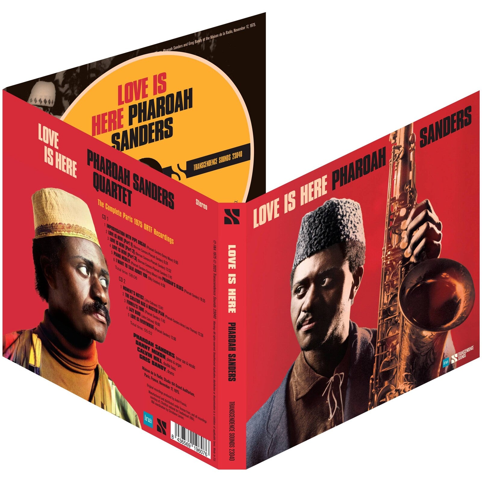 Pharoah Sanders: Love is Here - The Complete Paris 1975 ORTF