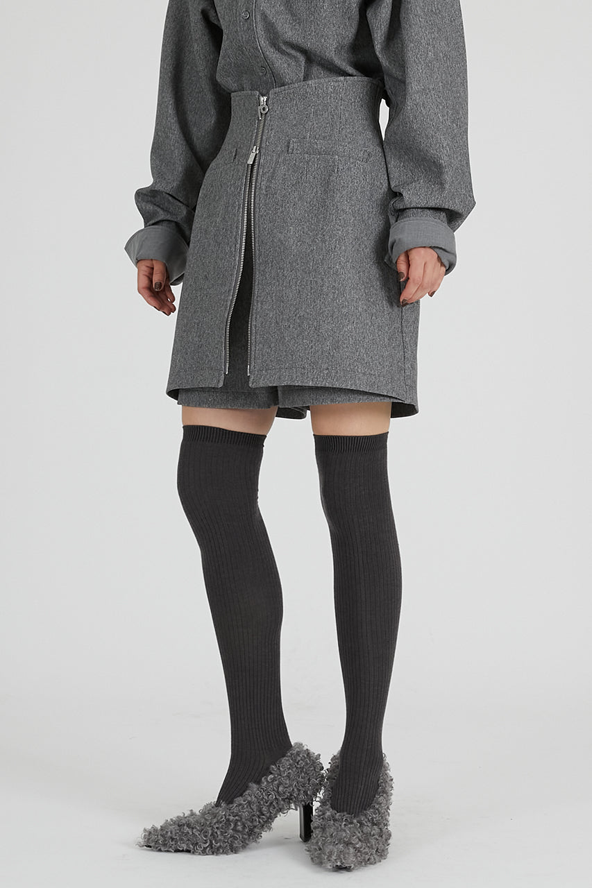 Front Zip Short Pants - SALE