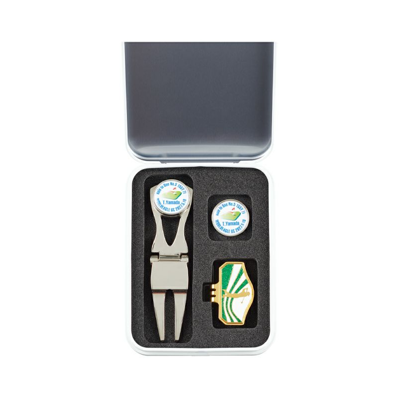 オリジナルで制作可能なグリーンフォークセットゴルフセミオーダー記念