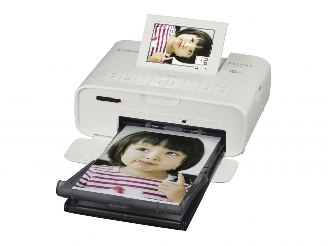 コンパクトフォトプリンター“SELPHY CP1300”を発売 液晶画面大型化と新