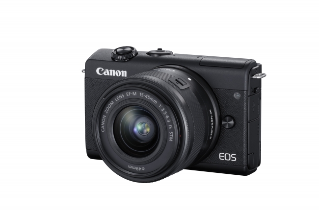 簡単操作で自撮りとSNS共有ができる“EOS M200”を発売 | キヤノン株式
