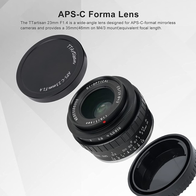 TTArtisan（銘匠光学）から「23mm F1.4 APS-C」新登場 | イングレート