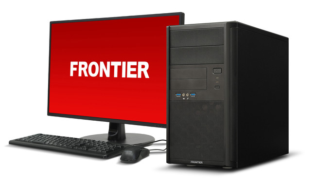 FRONTIER】インテル第10世代Coreプロセッサー搭載 拡張性と排熱性に