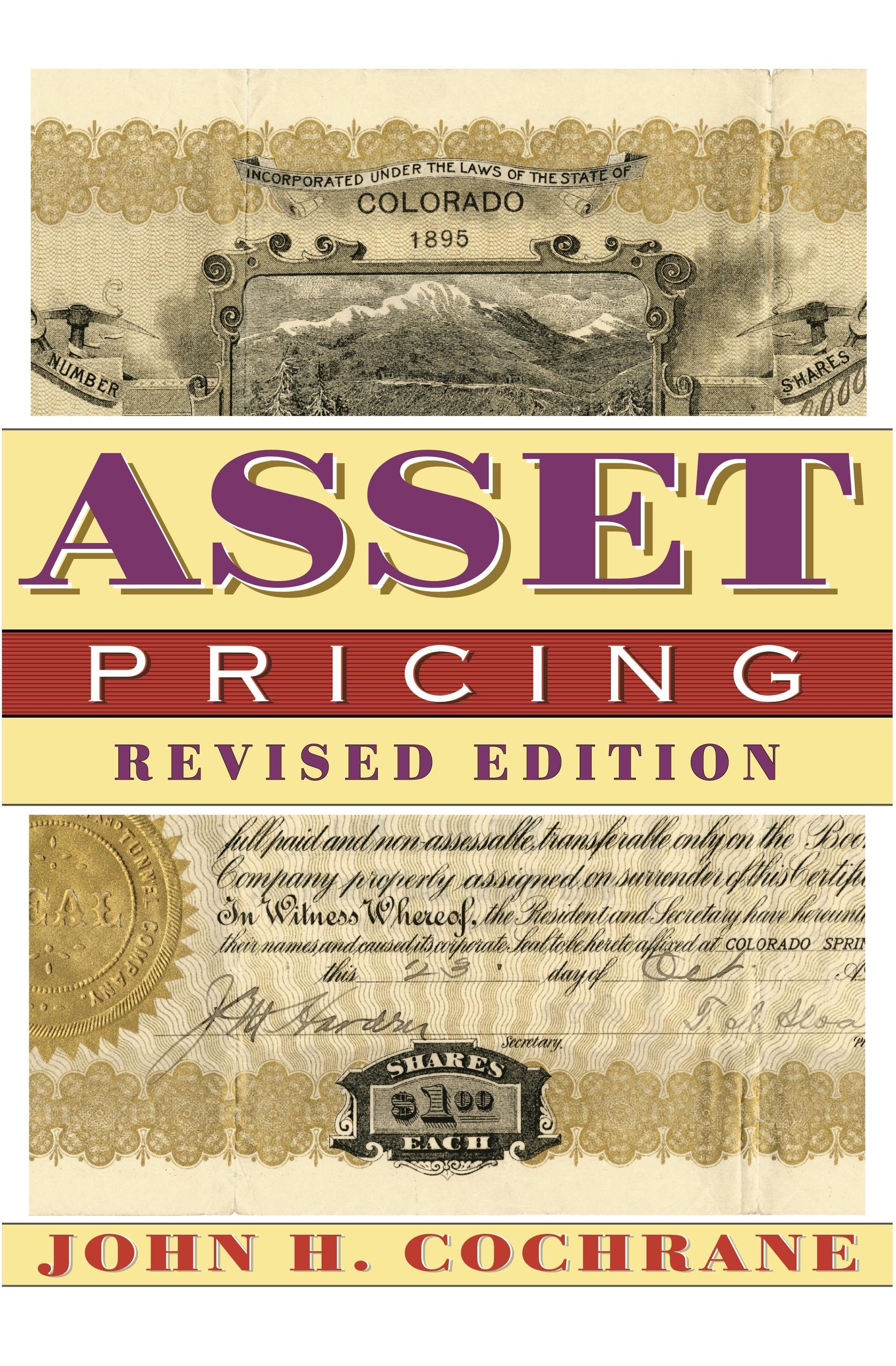 Asset Pricing | Princeton University Press
