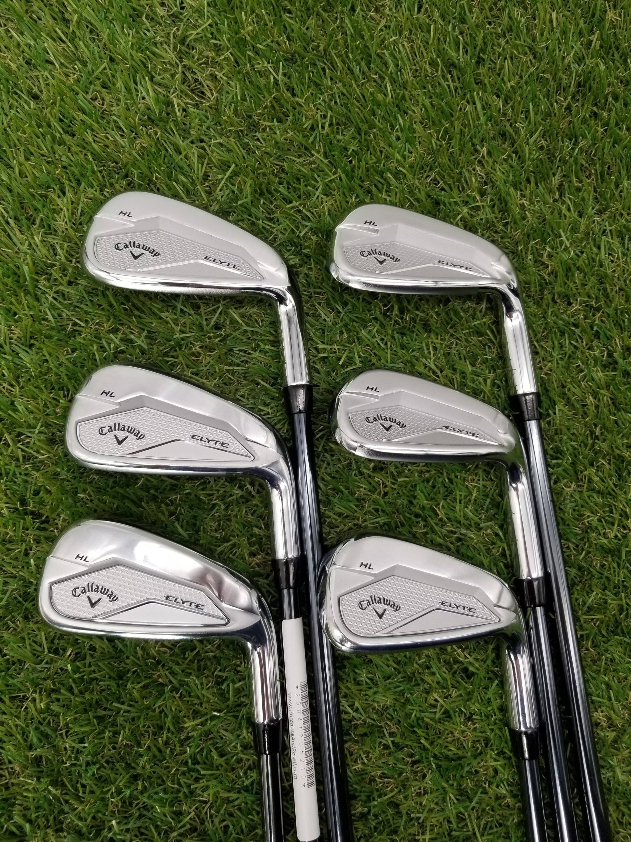 CALLAWAY ELYTE HL IRON SET 6I-PW,GW SENIOR UST MAMIYA RECIOL DART