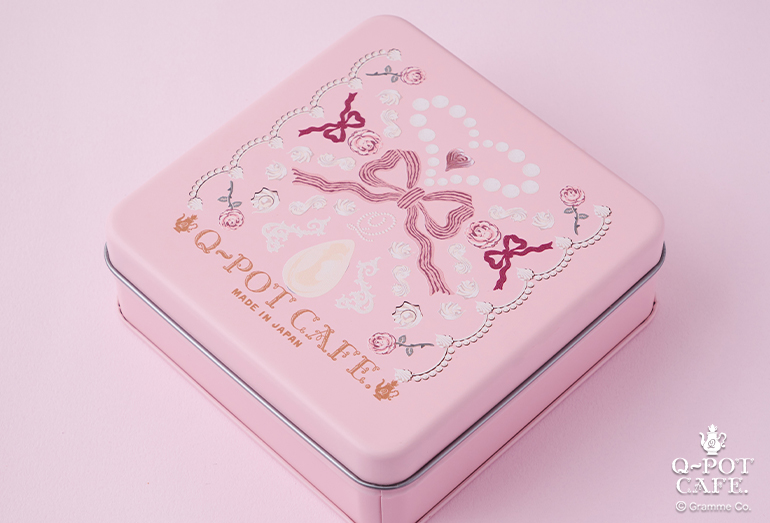 大阪ルクア イーレ店限定・Q-pot CAFE.“リトルレディ”クッキー缶が発売