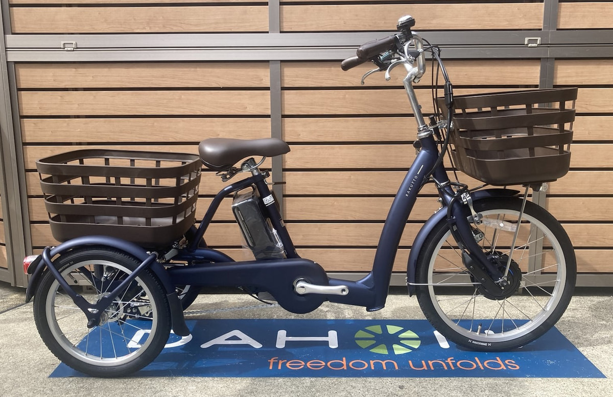 下鴨店】1台限定✨電動アシスト三輪車が10万円台！?試乗車もあるよ
