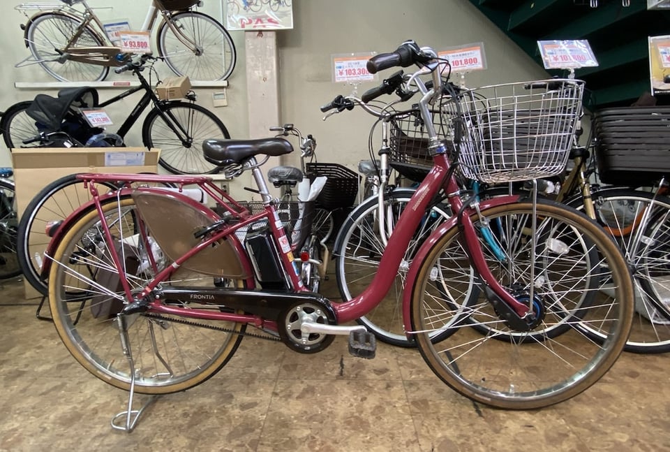 修学院店】フロンティアDX 試乗車中古電動自転車のご案内！ - 株式会社
