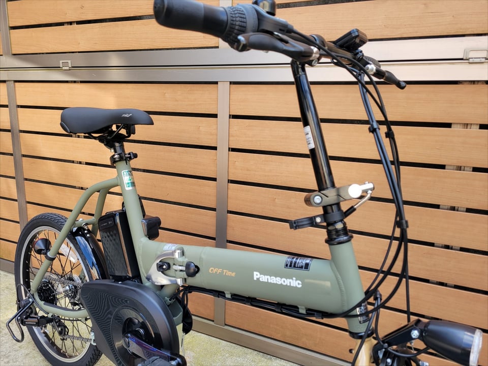 下鴨店】間違いない電動折り畳み自転車！Panasonic オフタイム - 株式
