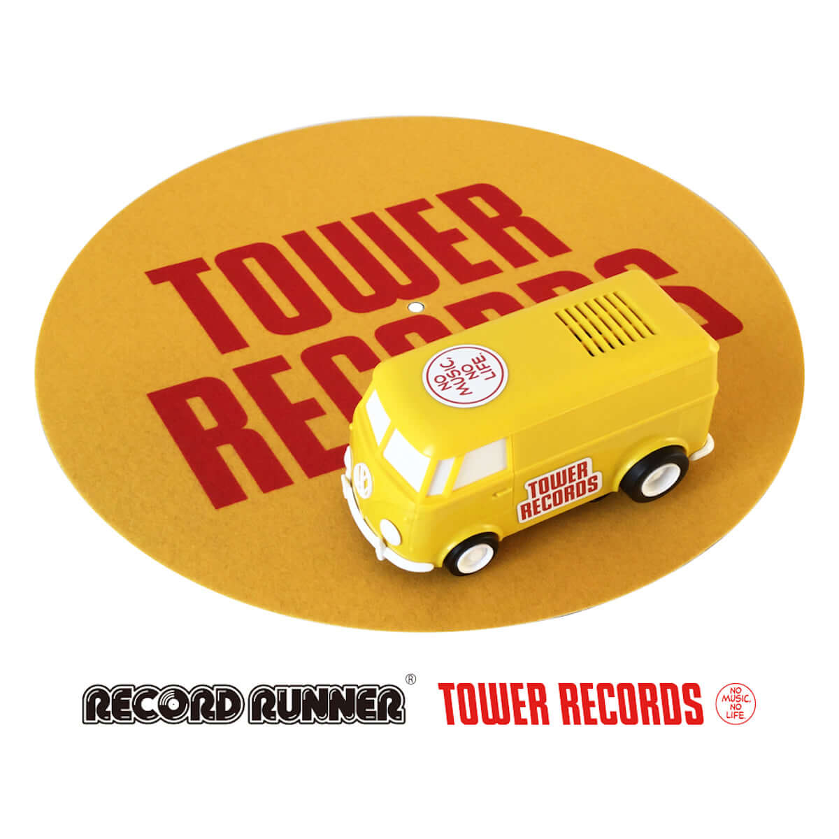 自走式レコードプレイヤー「RECORD RUNNER」をタワレコが「レコードの