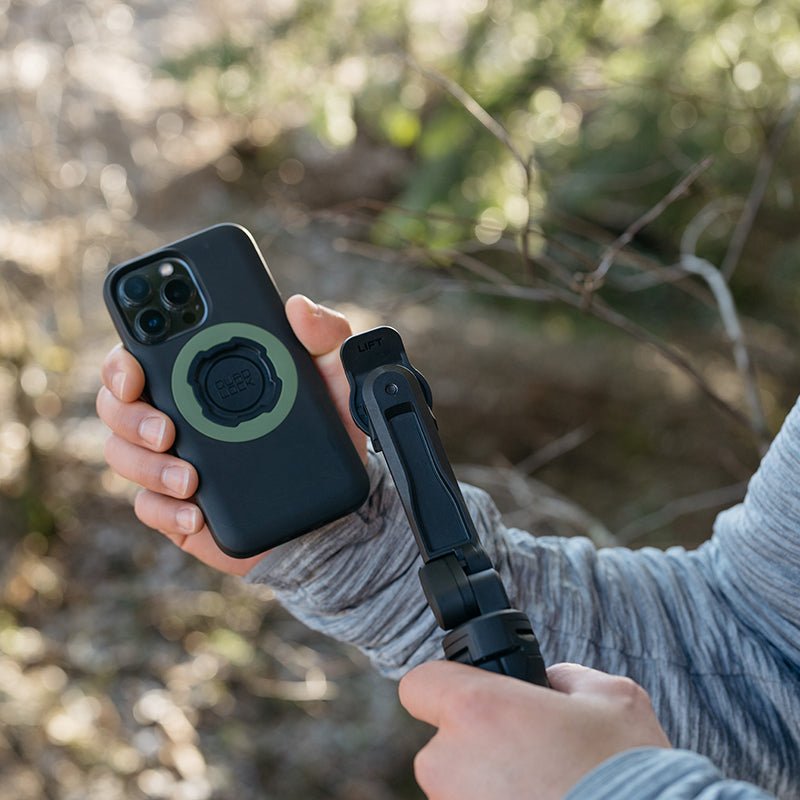 ライフスタイル用 三脚付き自撮り棒｜クアッドロック