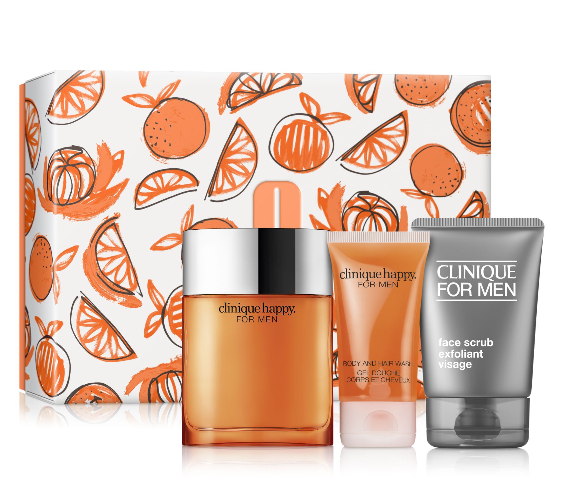 Clinique Happy For Him Men's Fragrance & Grooming Gift Set - QVC.com
