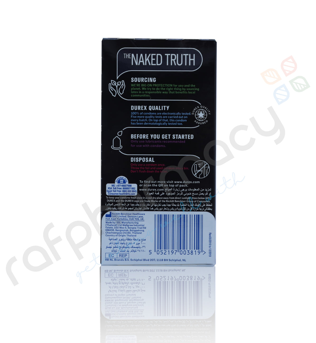 DUREX MUTUAL PLEASURE CONDOMS 10'S – Raf Pharmacy