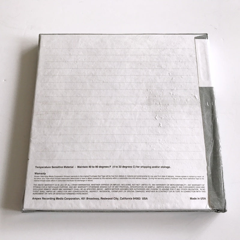 オープンリールテープ 7号リール 未開封 AMPEX 456 GRAND MASTER