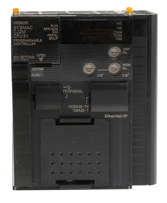 CJ2M-CPU31 Omron | Omron CJ2M Series PLC CPU for Use with CJ2M
