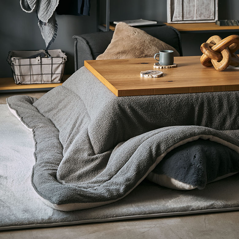 こたつ布団 正方形｜生活感のない おしゃれなコタツ布団が豊富