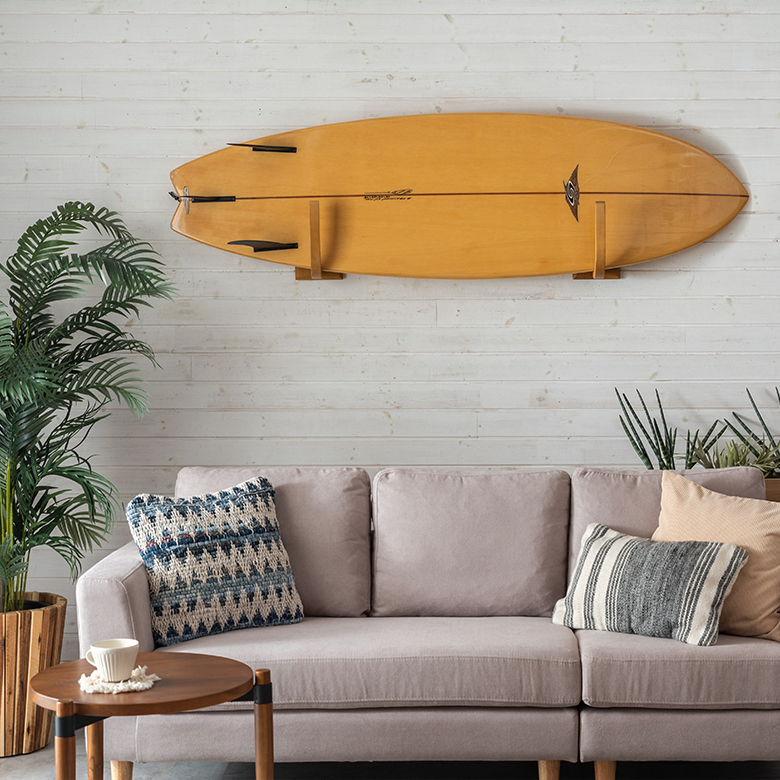 ボードラック サーフボード 壁掛収納 壁掛け収納 壁掛け W 15 cm D 18