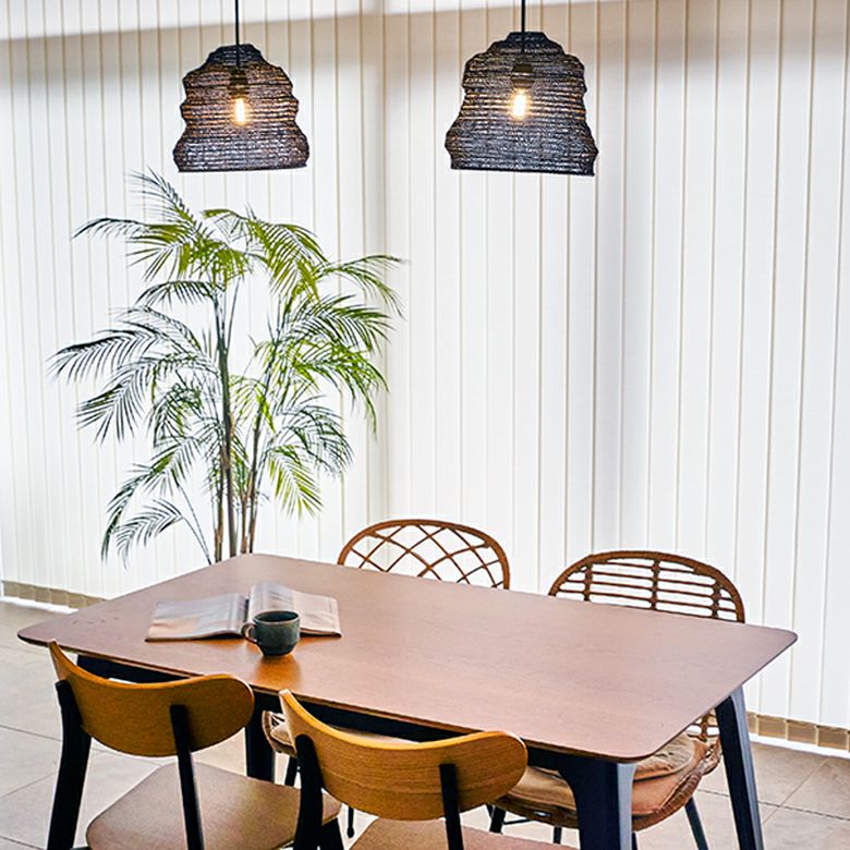 ペンダントランプ ワイヤーメッシュ ランプシェード「ベル」 照明