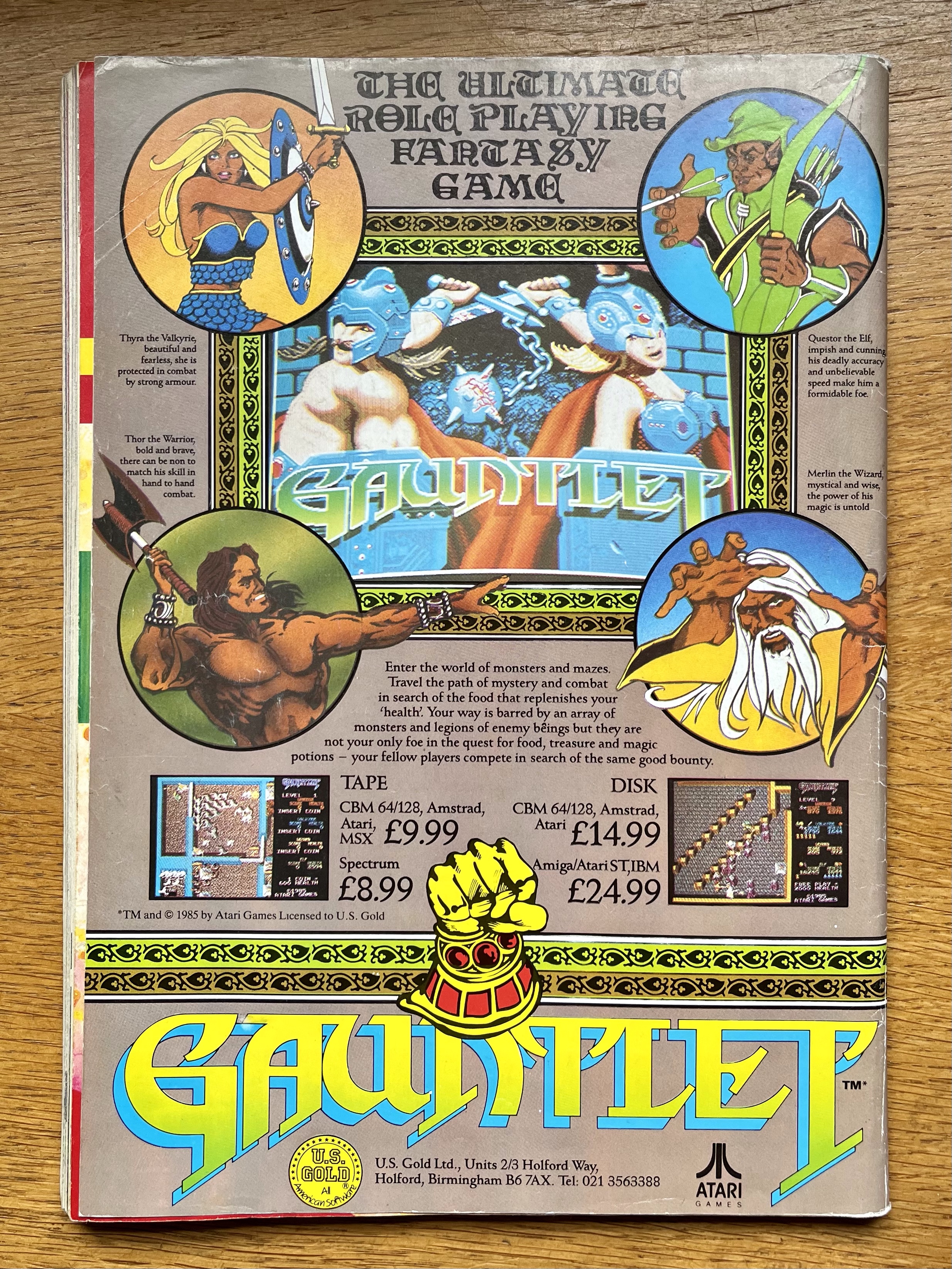 My Life With… Gauntlet – ZX Spectrum – Retro Arcadia