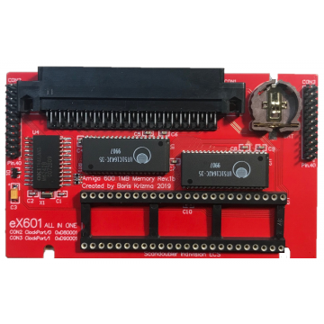 eX601n - all-in-one expansion for Amiga 600