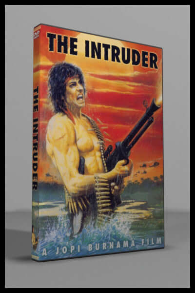 The Intruder (1986) DVD | Indonesian Action Thriller | Rare Cult