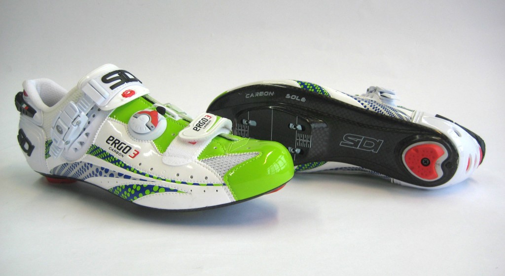 Sidi Ergo 3 Carbon Liquigas shoes + Speedplay carbon