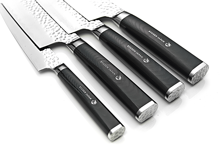 丹巌龍プレミアム マイカルタ柄 筋引 240mm - 龍泉刃物 公式オンライン