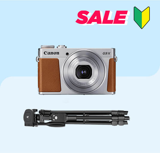 カメラレンタル] Canon PowerShot G9 X mark II 三脚セット｜デジタル