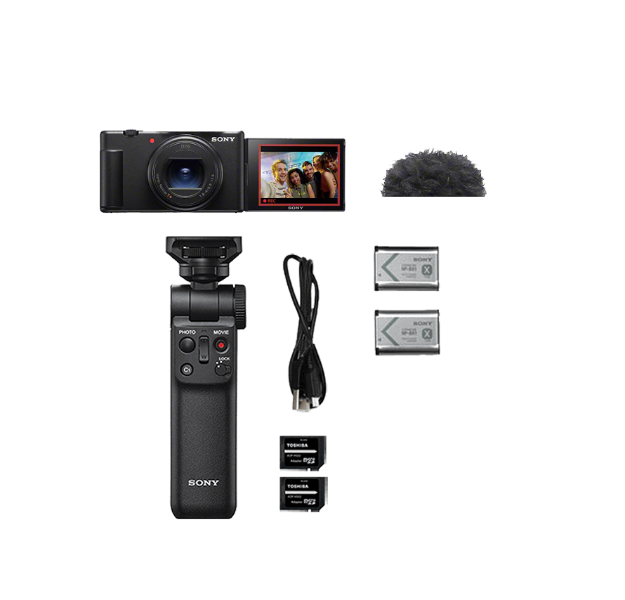 ソニー SONY VLOGCAM ZV-1M2G シューティンググリップキット [vlog