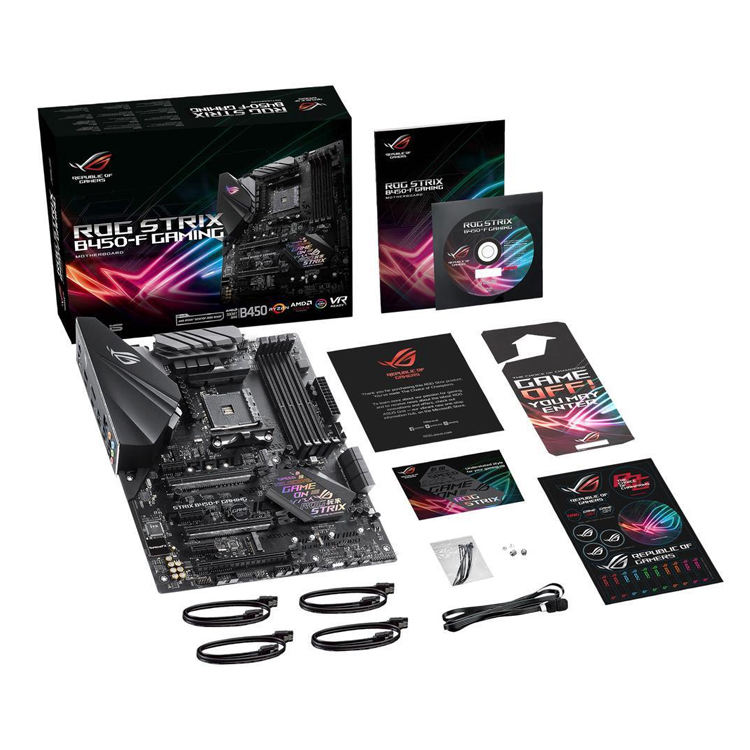 ASUS ROG STRIX B450-F Gaming Used Motherboard, AM4 Socket for AMD