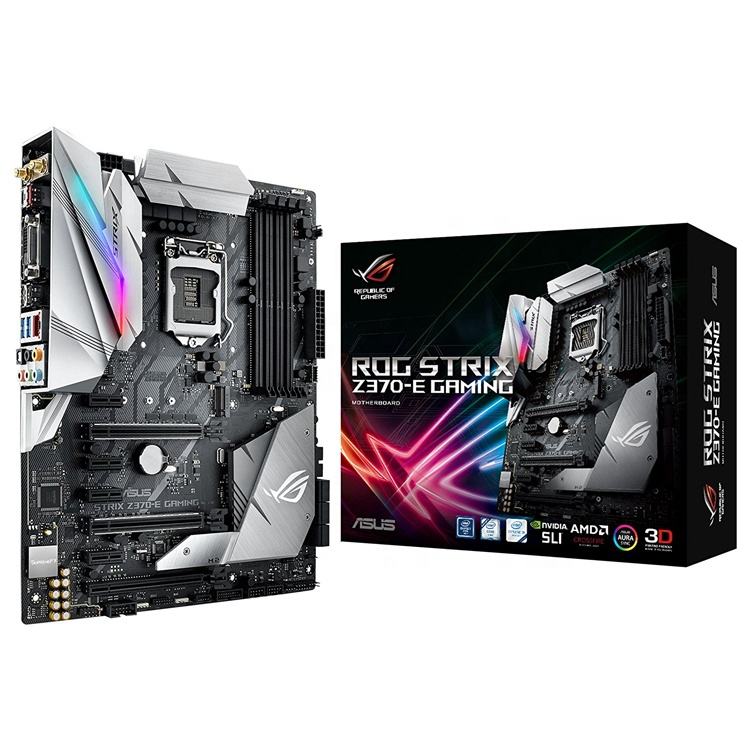 ASUS ROG STRIX Z370-E Gaming Motherboard, LGA 1151, Supports 8th