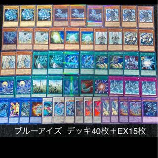 遊戯王 青眼の白龍 デッキ ブルーアイズ デッキ 1枚の通販 【きち