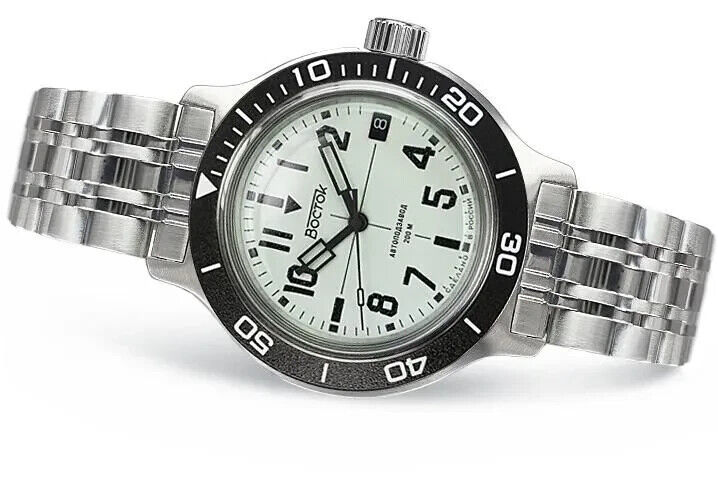 Vostok Amphibia 72012B Watch | Scubadudestore – ScubaDudeStore