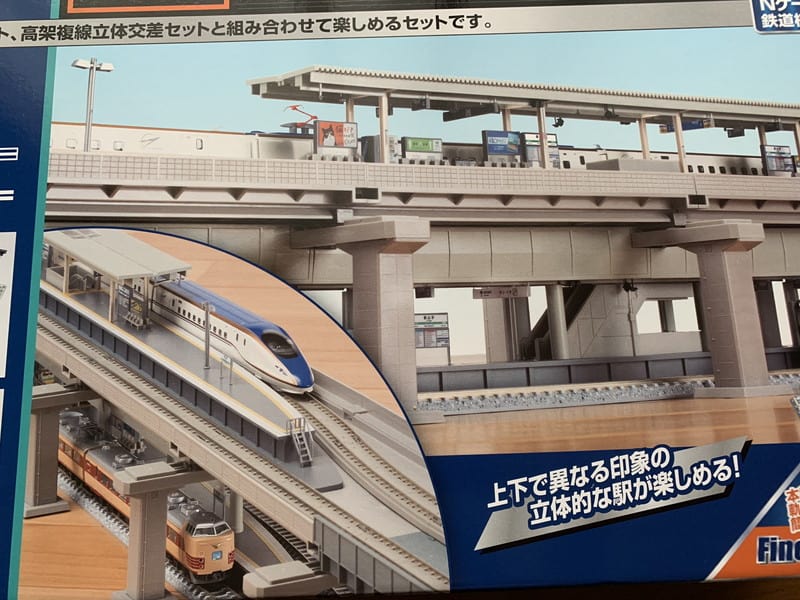 TOMIX91043 高架複線階層駅セット(レールパターンHB-B) – 鉄道模型