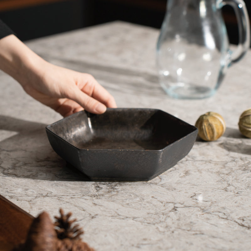 尚（sho） 六角鉢 – 鉢・ボール – 一流レストラン愛用 モダン和食器の