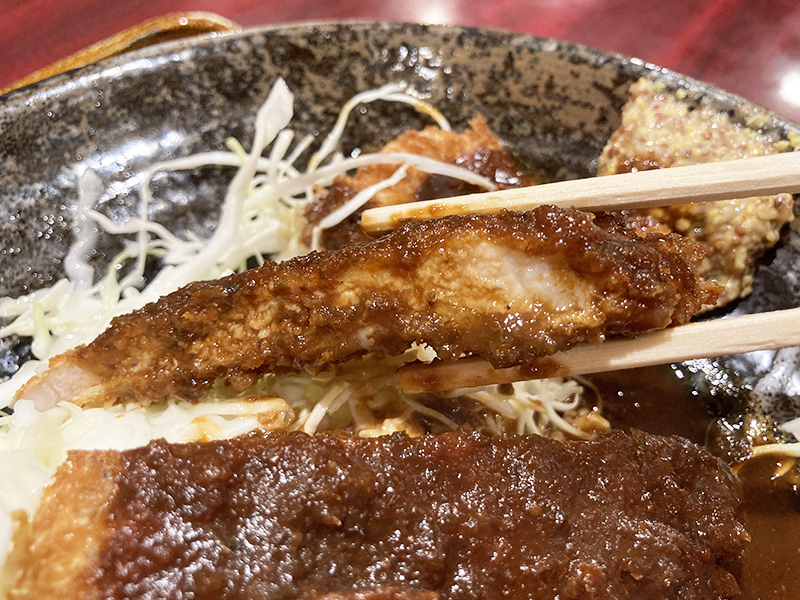 さっくりカツに甘いお味噌「味万」のみそカツ定食 - 船場ランチWEB