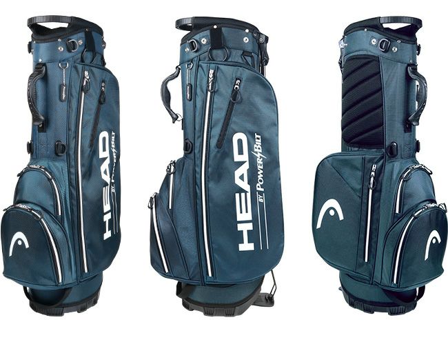 HEAD by POWERBILTスタンド式キャディバッグ9型（9インチ）ブルー