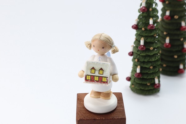 ドイツ REUGE ザイフェン オルゴール 天使 クリスマス オルゴール