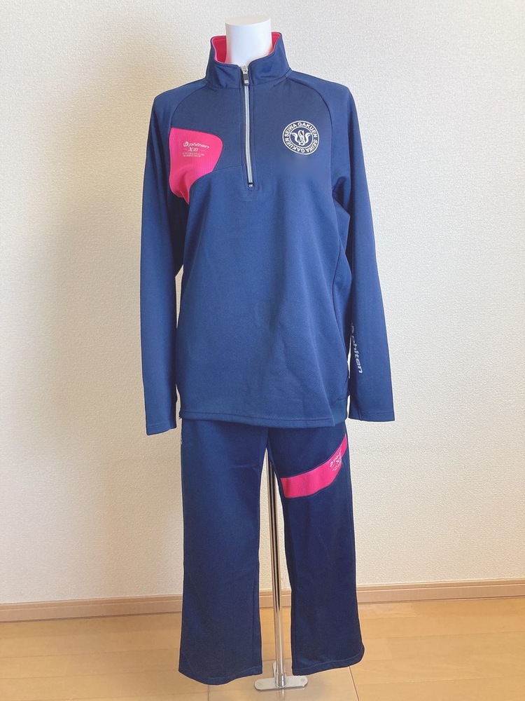 聖和学園ネイビー 長袖スウェットパンツ セット 聖和学園ネイビー 長袖