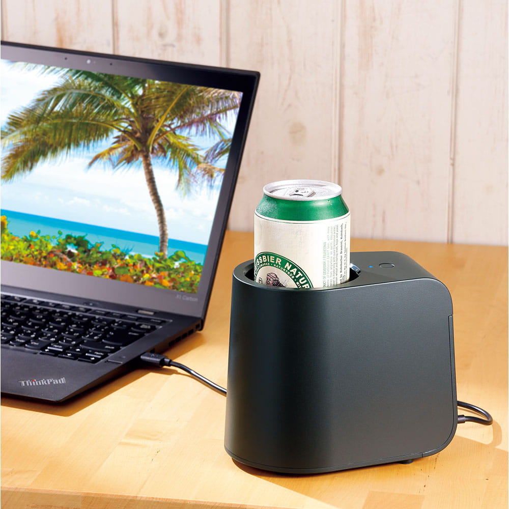 冷温機能搭載ドリンクホルダーPORT｜ホットもアイスも飲み頃の温度を