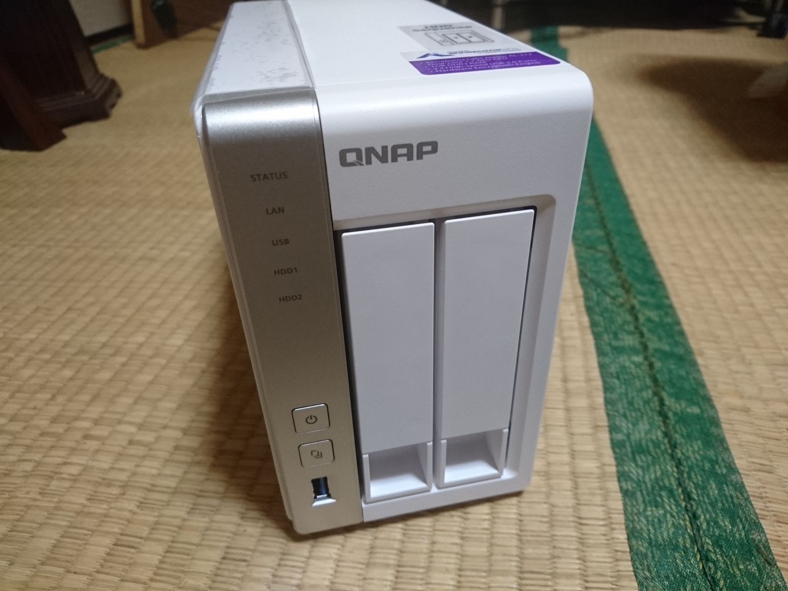 NAS増設！ QNAP TS-231Pを導入！ | 自由日記J -ジャンカーへの道-